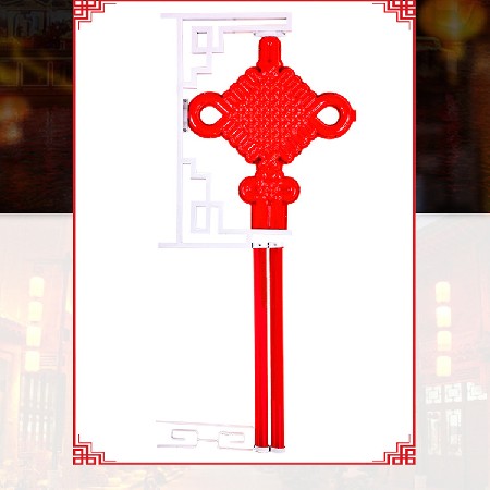 春節(jié)中國(guó)結(jié) 戶外中國(guó)結(jié)景觀燈喜慶節(jié)日led路燈桿中國(guó)結(jié)造型燈裝飾